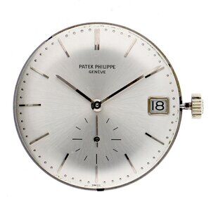 WATCH PATEK PHILIPPE Cal27-460M Movement + Dial Silver SS AT
